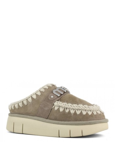 Bounce clog metal logo Elephant grey