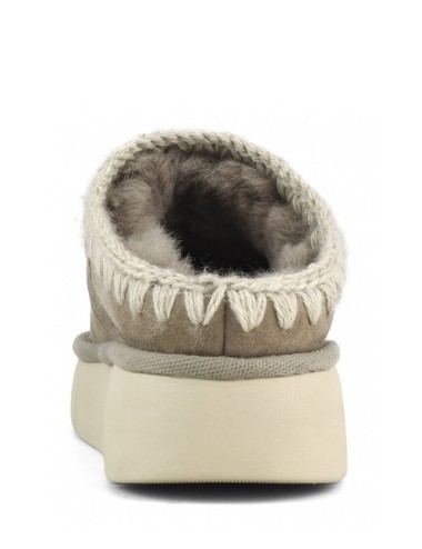 Bounce clog metal logo Elephant grey