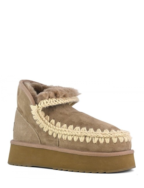 Mini eskimo platform boot Elephant grey