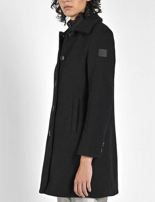 Cappotto Tachie coat nero