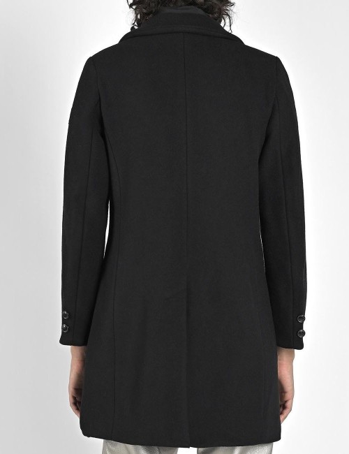 Cappotto Tachie coat nero