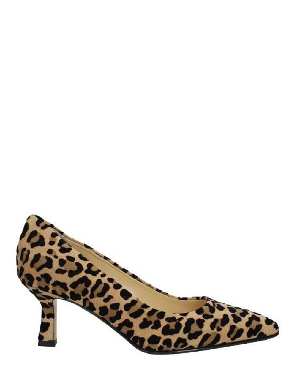 Leopard suede pumps hotsell