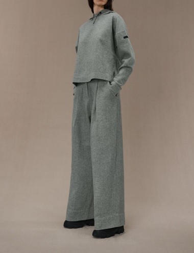 Felpa sesta hood wom fleece