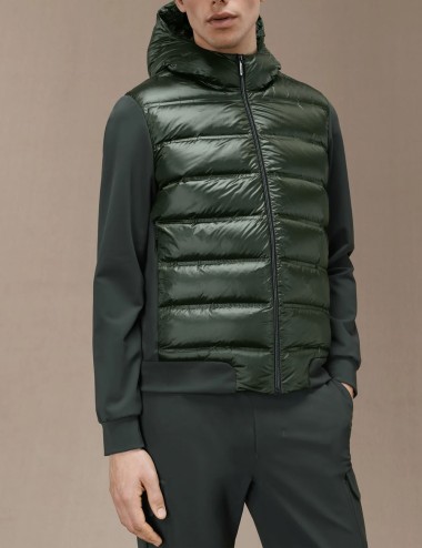 Winter Duck Hood Zip Soft Jkt Forest Green