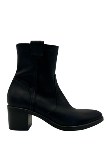Stivaletto TEXANO in pelle martellata