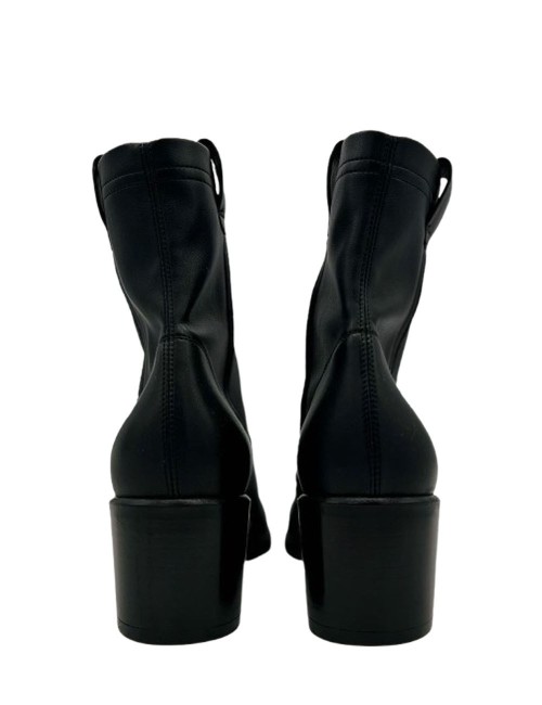 Stivaletto TEXANO in pelle martellata