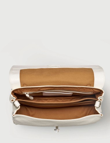 Borsa a Tracolla Postina Daily Giorno S Bianco Latte