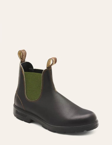 Stivaletti Uomo Originals Brown Leather & Olive 519