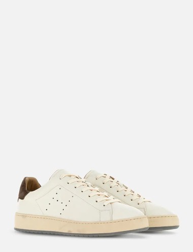Sneakers Hogan H672 Avorio Marrone