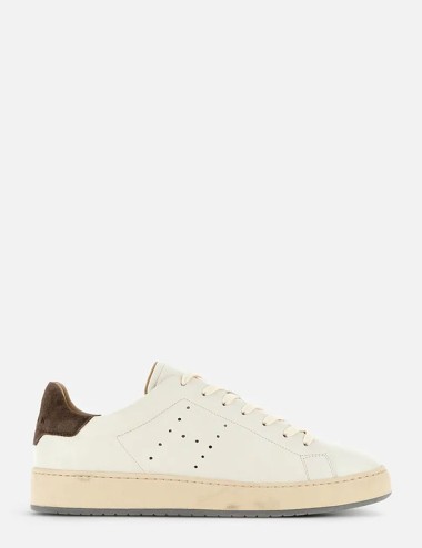 Sneakers Hogan H672 Avorio Marrone