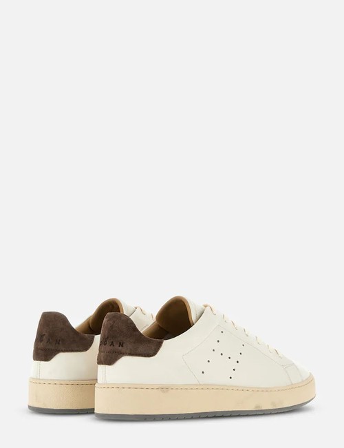 Sneakers Hogan H672 Avorio Marrone