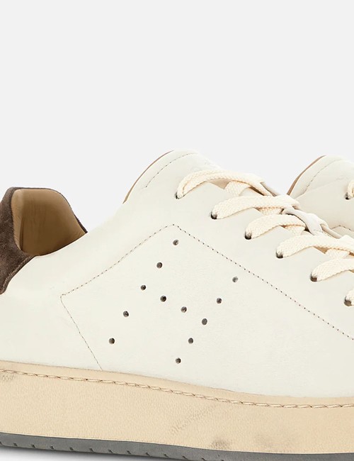 Sneakers Hogan H672 Avorio Marrone