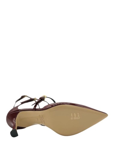 Sandalo in vernice MYA 70 bordeaux