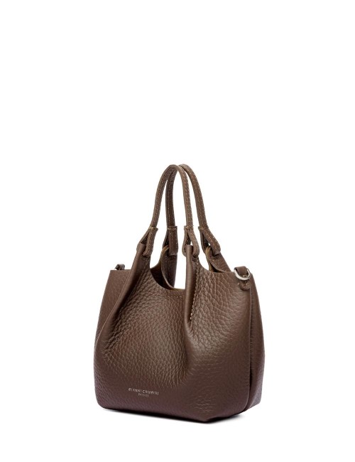 Mini DUA bag with shoulder strap beaver-moor's head