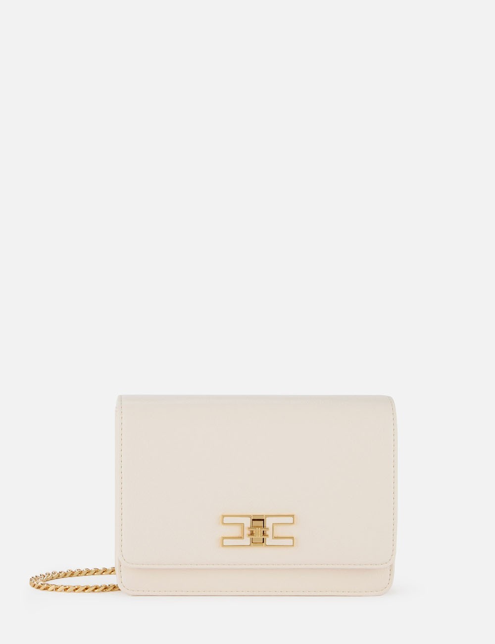 Small shoulder bag with groumette chain butter