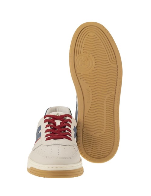 Sneakers H630 in pelle Avorio