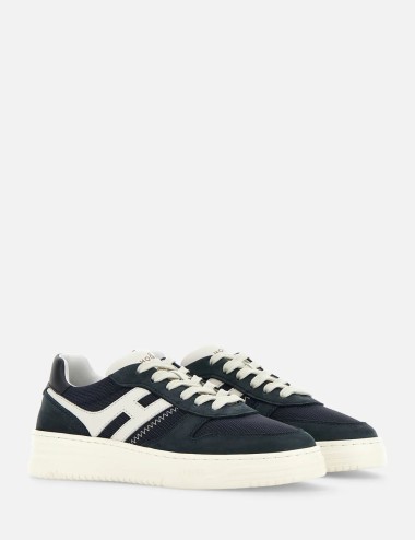 Sneakers H630 in nabuk Blu