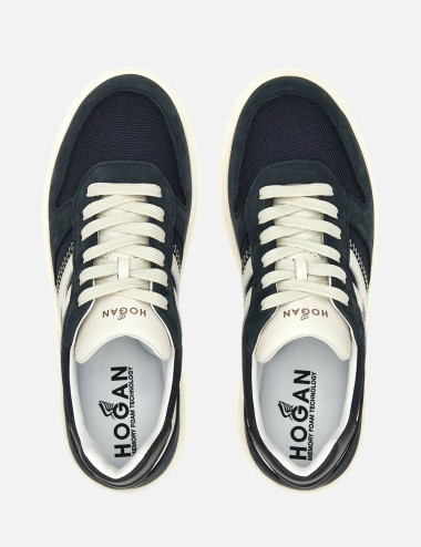 Sneakers H630 in nabuk Blu