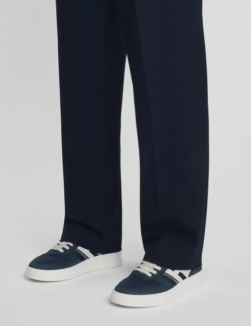 Sneakers H630 in nabuk Blu