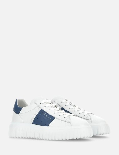 Sneakers H-Stripes Bianco Azzurro
