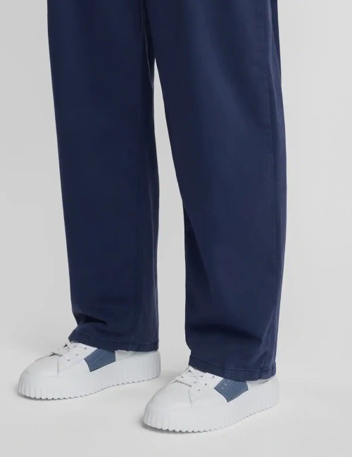 Sneakers H-Stripes Bianco Azzurro