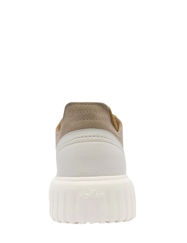 Sneakers H-STRIPES traforata bianca