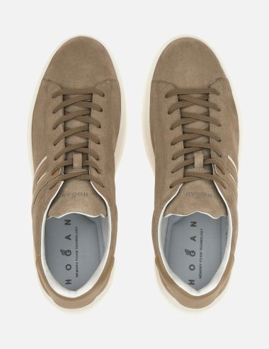 Sneakers H580 scamosciata Marrone