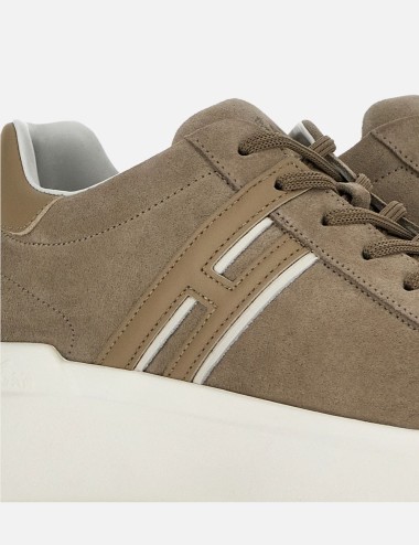 Sneakers H580 scamosciata Marrone