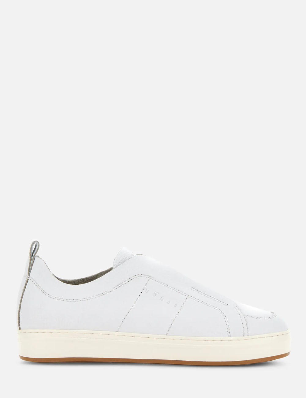 Sneakers H-TV in pellle Bianco