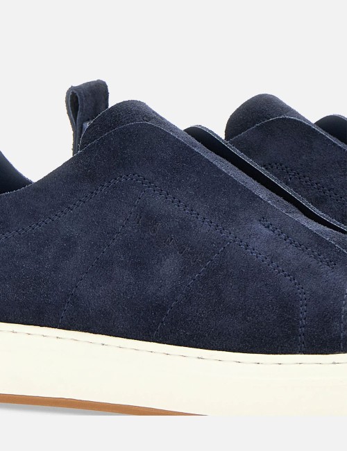 Sneakers H-TV scamosciata Blu