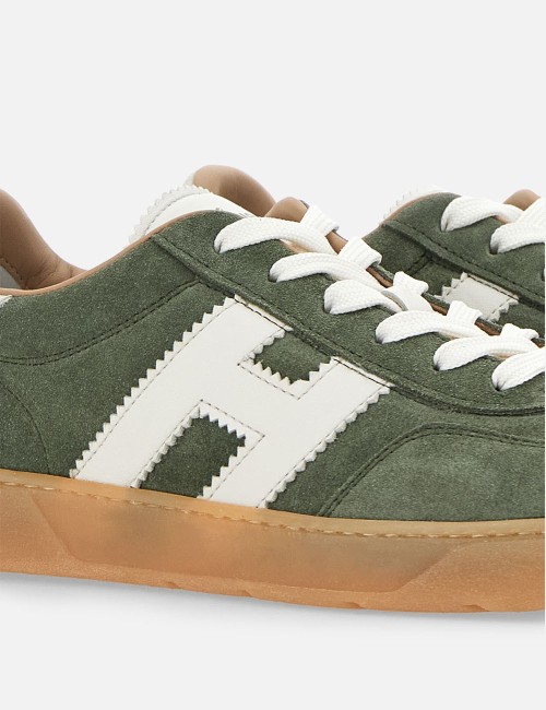 Sneakers Cool scamosciata Verde