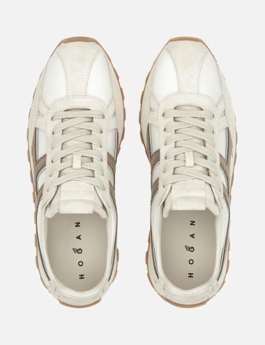Sneakers 86er Avorio Bianco Marrone