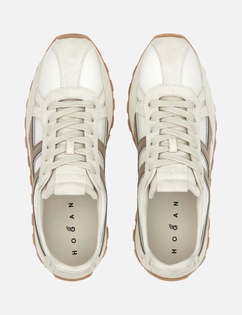 Sneakers 86er Avorio Bianco Marrone