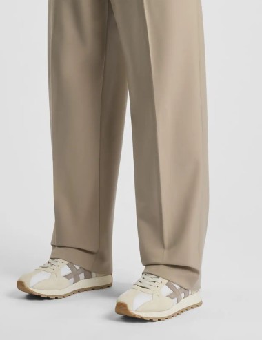 Sneakers 86er Avorio Bianco Marrone