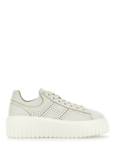 Sneakers H-STRIPES traforata Yogurt