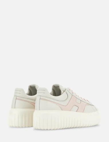 Sneakers H-STRIPES Avorio Rosa