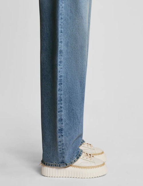 Sneakers H-Stripes Avorio Marrone
