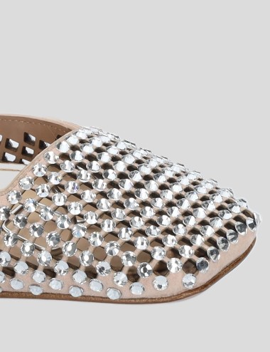 Scarpa con tacco PIA PUMP 45 con strass nude