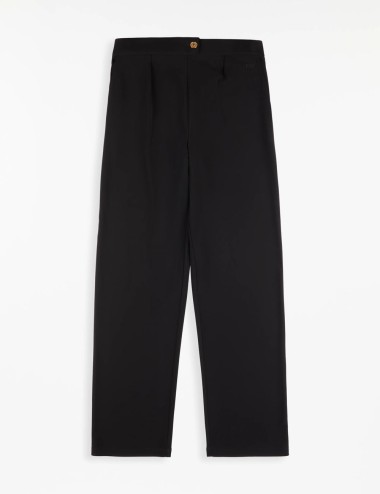 Trousers in Jersey black