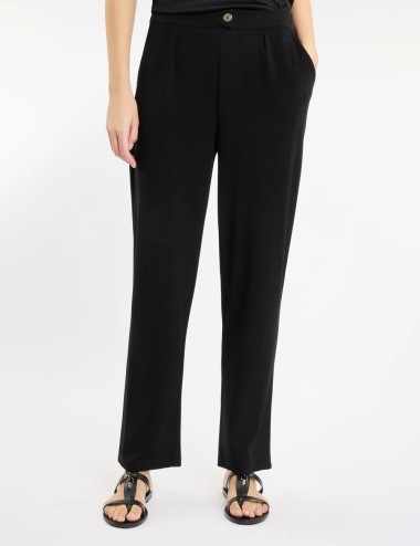 Trousers in Jersey black