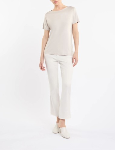 T-shirt in Jersey bianco