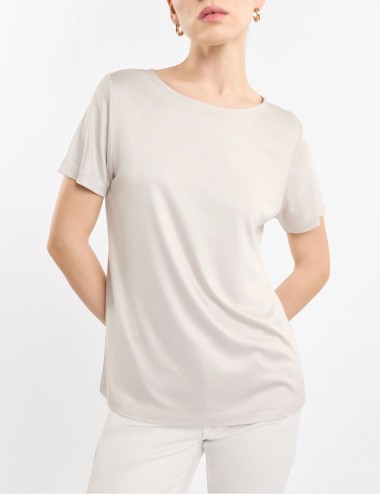 T-shirt in Jersey bianco