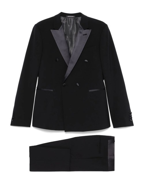 Smoking doppiopetto dark navy