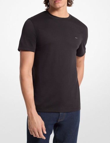 Cotton Crewneck T-Shirt black