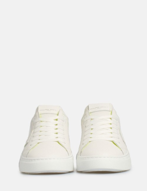 Sneakers Temple Neon Blanc