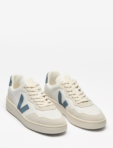 SNEAKERS V-90 LEATHER WHITE CALIFORNIA