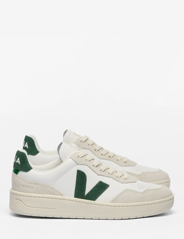 SNEAKERS V-90 LEATHER WHITE CYPRUS