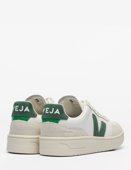 SNEAKERS V-90 LEATHER WHITE CYPRUS