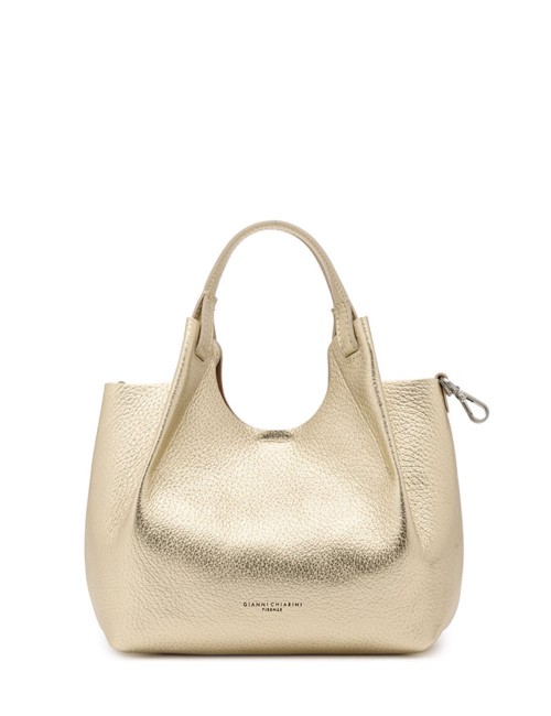 Borsa media DUA LIGHT GOLD CARAMELLO