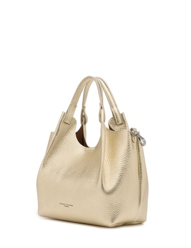 Borsa media DUA LIGHT GOLD CARAMELLO